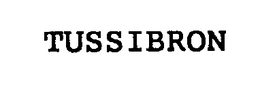 TUSSIBRON trademark