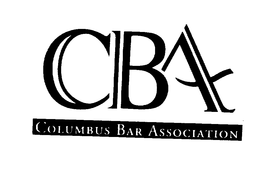 CBA COLUMBUS BAR ASSOCIATION trademark