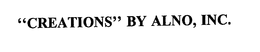 "CREATIONS" BY ALNO, INC. trademark
