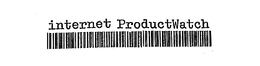 INTERNET PRODUCT WATCH trademark