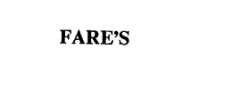 FARE'S trademark