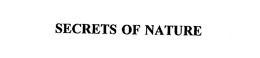 SECRETS OF NATURE trademark