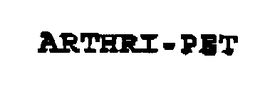 ARTHRI-PET trademark