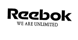 REEBOK WE ARE UNLIMITED trademark