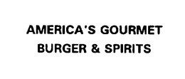 AMERICA'S GOURMET BURGERS & SPIRITS trademark