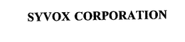 SYVOX CORPORATION trademark
