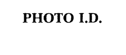 PHOTO I.D. trademark