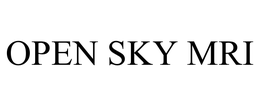 OPEN SKY MRI trademark