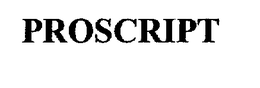 PROSCRIPT trademark