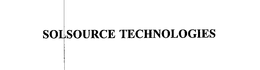 SOLSOURCE TECHNOLOGIES trademark