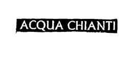 AQUA CHIANTI trademark