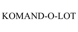 KOMAND-O-LOT trademark