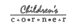 CHILDREN'S C O R N E R trademark