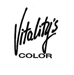 VITALITY'S COLOR trademark
