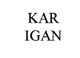 KAR IGAN trademark