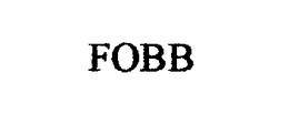 FOBB trademark