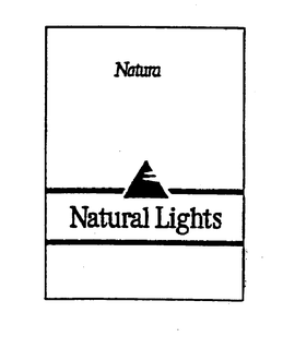 NATURA NATURAL LIGHTS trademark