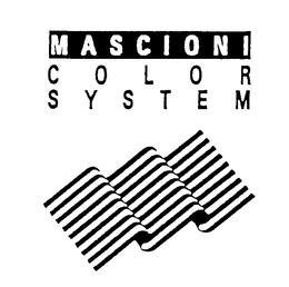 MASCIONI COLOR SYSTEM trademark