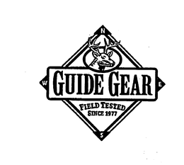 NWSE GUIDE GEAR FIELD TESTED SINCE 1977 trademark
