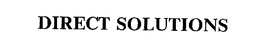 DIRECT SOLUTIONS trademark