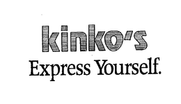 KINKO'S EXPRESS YOURSELF trademark