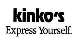 KINKO'S EXPRESS YOURSELF trademark