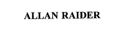 ALLAN RAIDER trademark