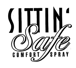 SITTIN' SAFE COMFORT SPRAY trademark