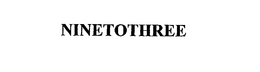 NINETOTHREE trademark