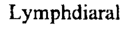 LYMPHDIARAL trademark