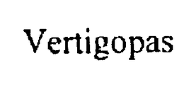 VERTIGOPAS trademark