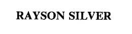 RAYSON SILVER trademark