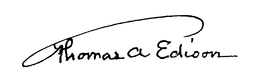 THOMAS A. EDISON trademark
