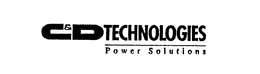 C&D TECHNOLOGIES POWER SOLUTIONS trademark