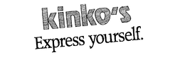 KINKO'S EXPRESS YOURSELF trademark