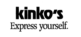 KINKO'S EXPRESS YOURSELF trademark