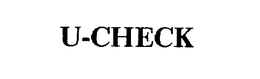 U-CHECK trademark