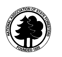 NATIONAL ASSOCIATION OF STATE FORESTERS FOUNDED 1920 trademark