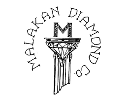 M MALAKAN DIAMOND CO. trademark