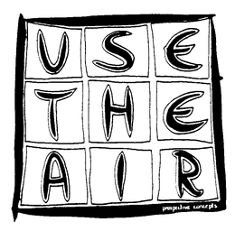 USE THE AIR PROSPECTIVE CONCEPTS trademark