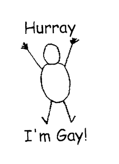 HURRAY I'M GAY! trademark