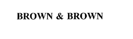 BROWN & BROWN trademark