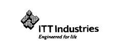 ITT INDUSTRIES ENGINEERED FOR LIFE trademark