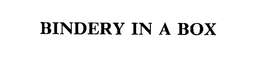 BINDERY IN A BOX trademark