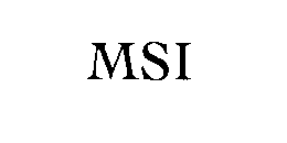 MSI trademark