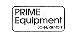 PRIME EQUIPMENT SALES/RENTALS trademark