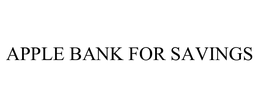 APPLE BANK FOR SAVINGS trademark