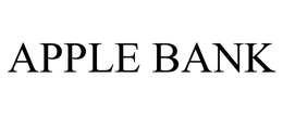APPLE BANK trademark