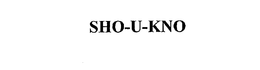 SHO-U-KNO trademark