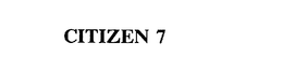 CITIZEN 7 trademark